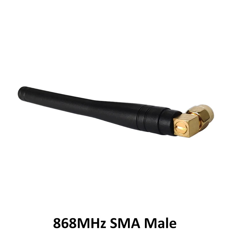 GRANDWISDOM 5pcs 868mhz antenna 3dbi sma male 915mhz lora antene pbx iot module lorawan signal receiver antena