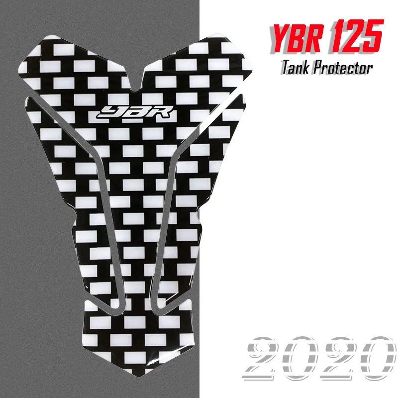 Наклейки для мотоцикла YBR 125 Yamaha YBR125 2016 2017 2018 аксессуары 3D наклейки на бензобак и