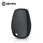 Чехол для ключей KEYYOU 40X For ключ автомобильный для Renault, без пустое лезвие ключа, без кнопки