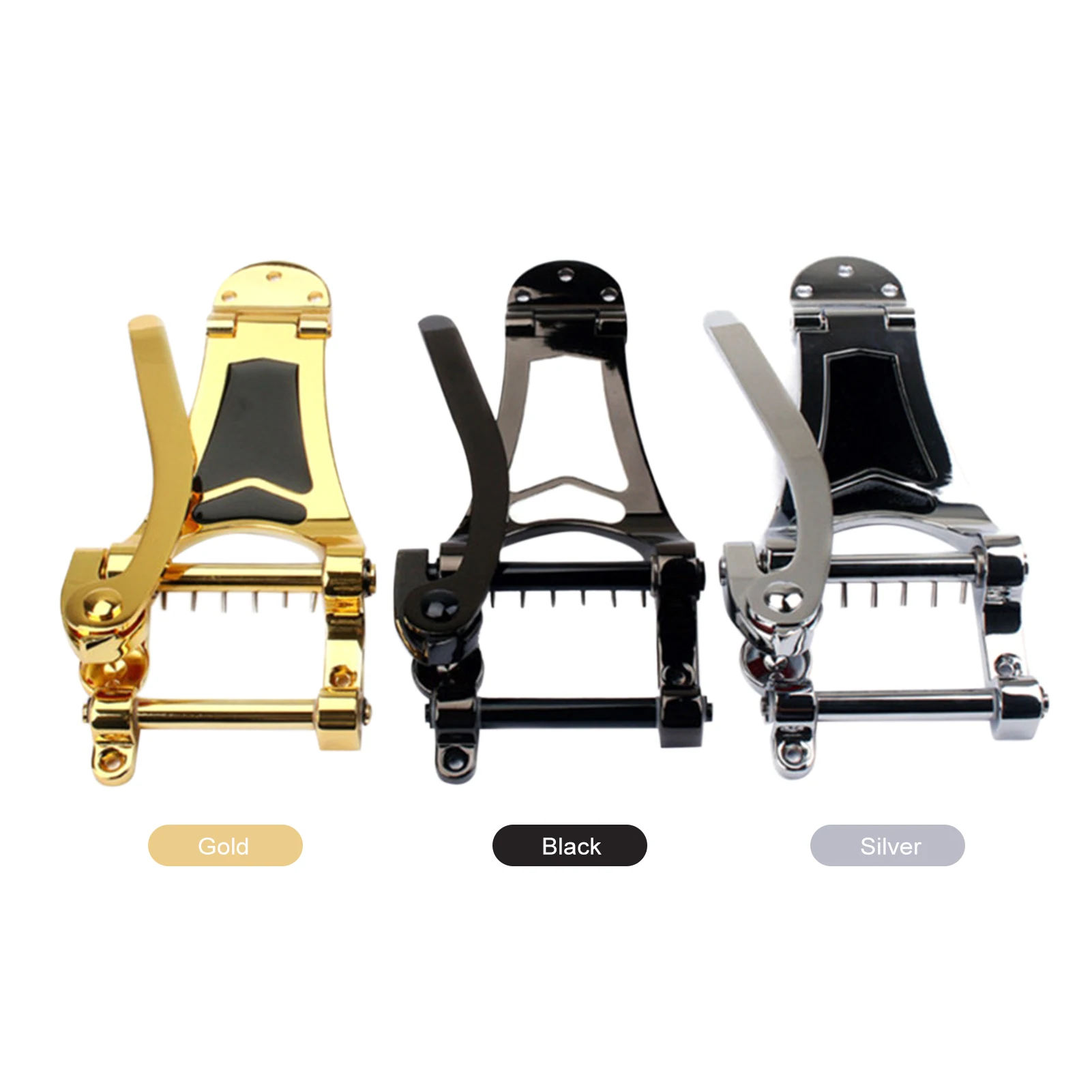 

Jazz Guitar Tremolo V-ibrato B-ridge Tailpiece Portable Electric Guitar Parts Guitar Musical Instruments Tools of Guitar Tremolo