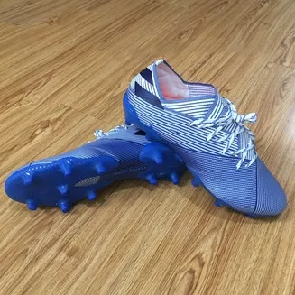9 Высокое качество мужские футбольные бутсы Nemeziz 19,1 FG футбольные бутсы messi футбольные бутсы Tacos de futbol - Цвет: 9