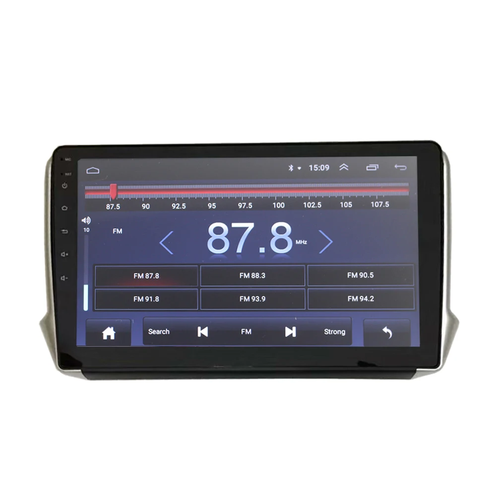 Автомагнитола для Peugeot 2008 Android 9 0 4G Wi-Fi 2 Гб 32 ГБ din автомобильная стереосистема с gps