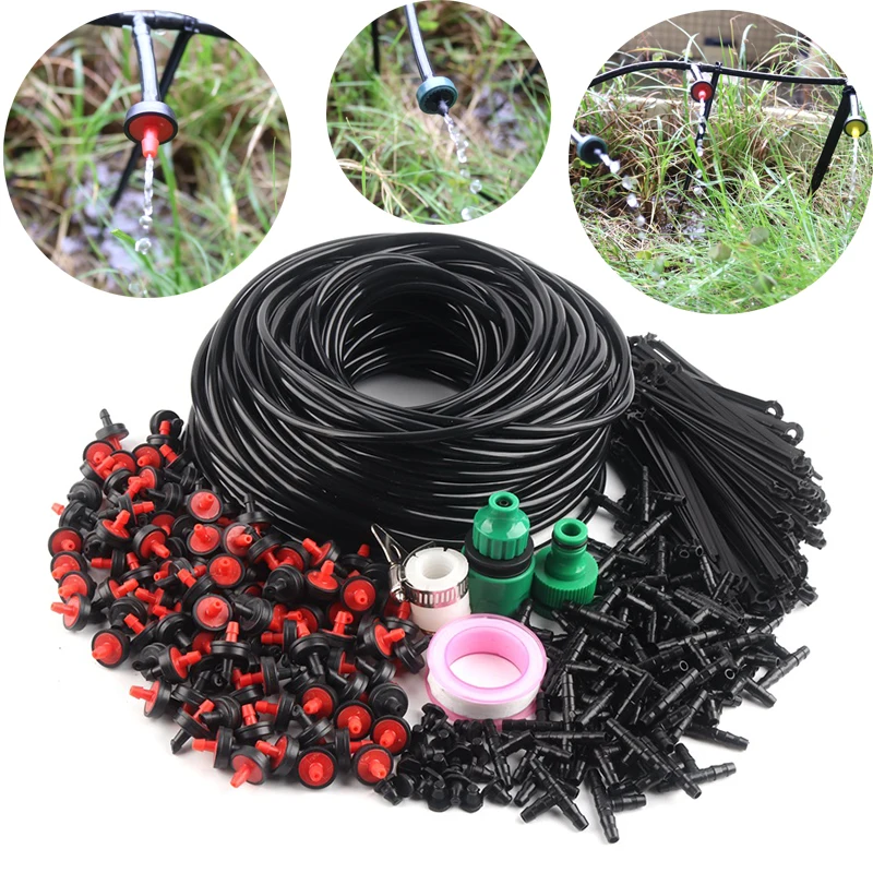 

5~50M 4L Flow Watering Kits DIY Garden Irrigation System Plants Self Watering Kit Automatic Micro Irrigation Dripper Group