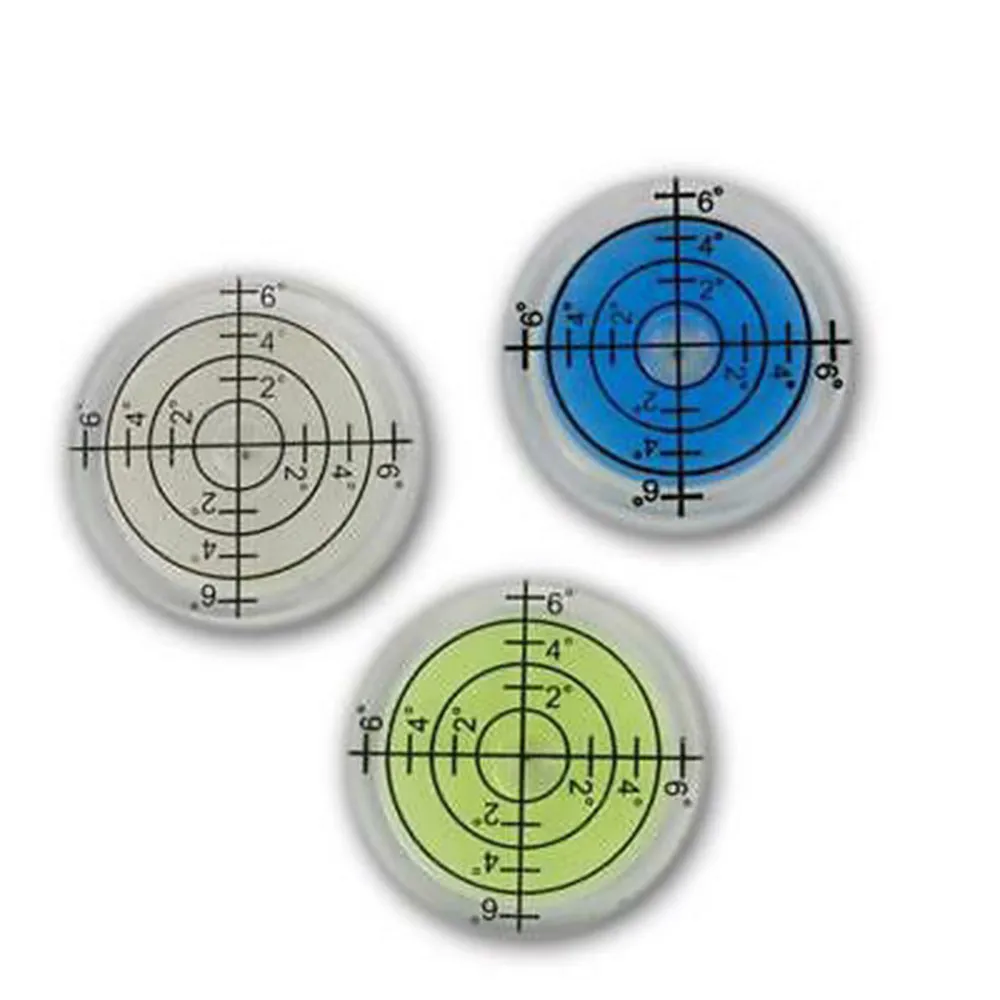 3 шт. точный круговой спиртовой уровень градусов маркировка поверхности пузырьки