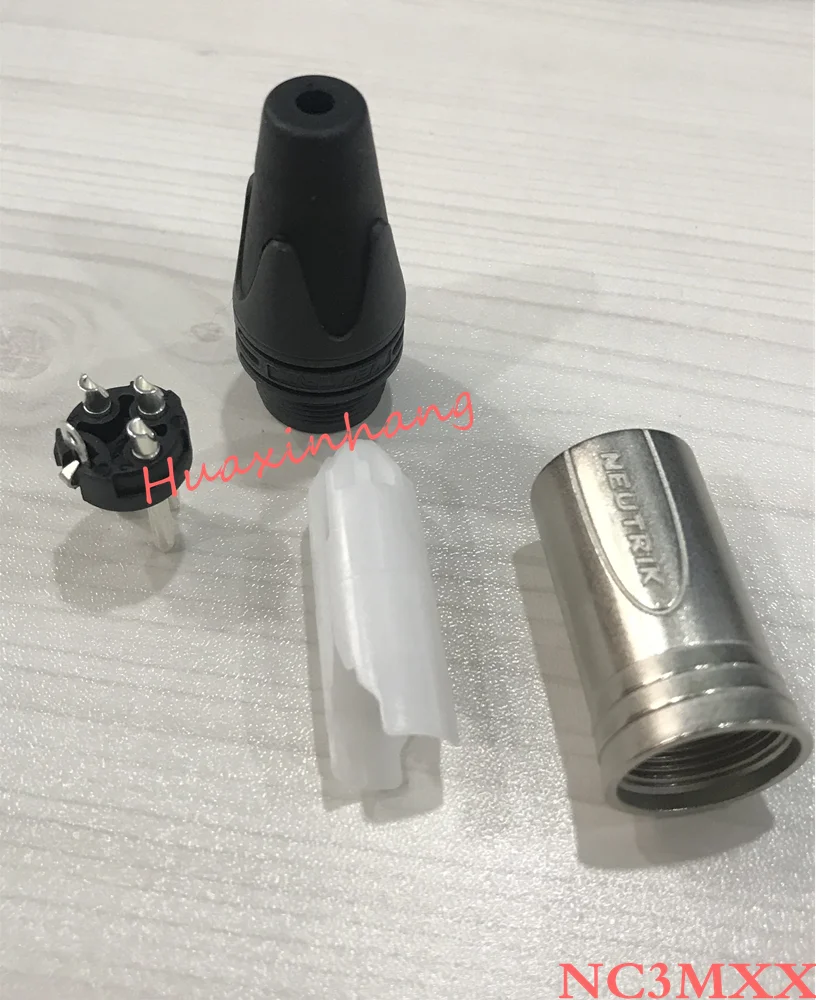white 20 шт./лот 10 шт. NC3MXX и 10 шт. NC3FXX для NEUTRIK мужской и женский набор 3 Pin XLR разъем withe высокое качество - Цвет: white