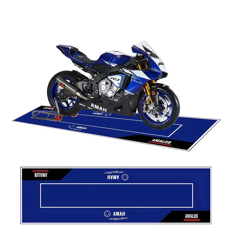 Крутой коврик для мотоцикла витринный ковер подходит Honda Kawasaki Yamaha BMW | Дом и сад