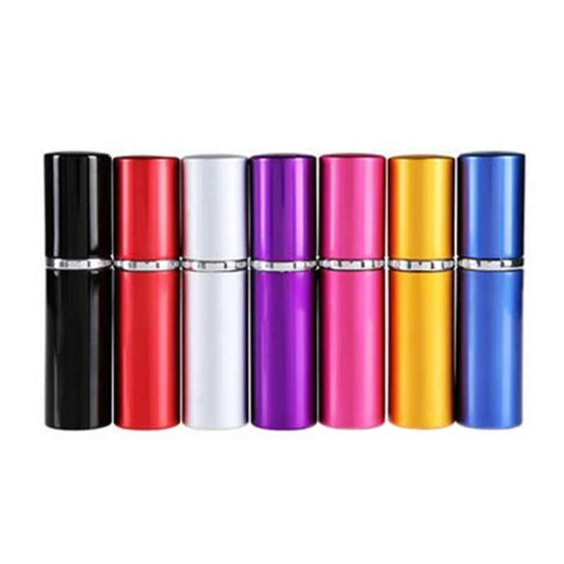10ML Mini Portable for Travel Aluminum Refillable Perfume Bottle with Spray&ampEmpty Cosmetic Containers Atomizer Hot Sale | Красота и