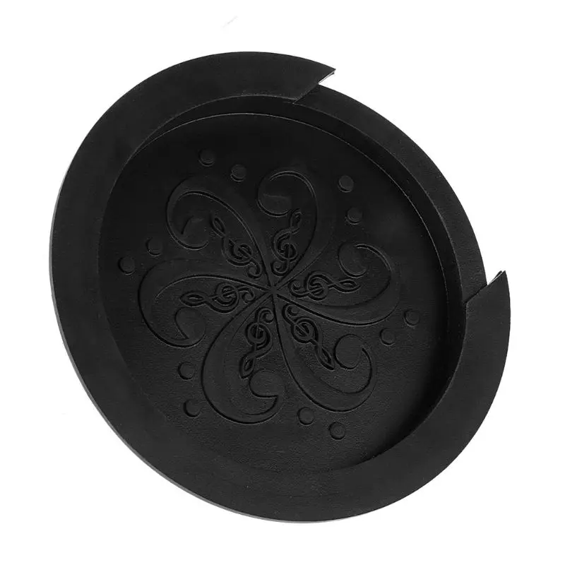 

Silicone Acoustic Guitar Soundhole Cover Weak Sound Buffer Plug Guitar Accessory