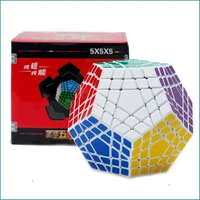 sengso 5x5 megaminxeds speed magic cube educational children toys strange shape puzzle professional for adults antistress cubes