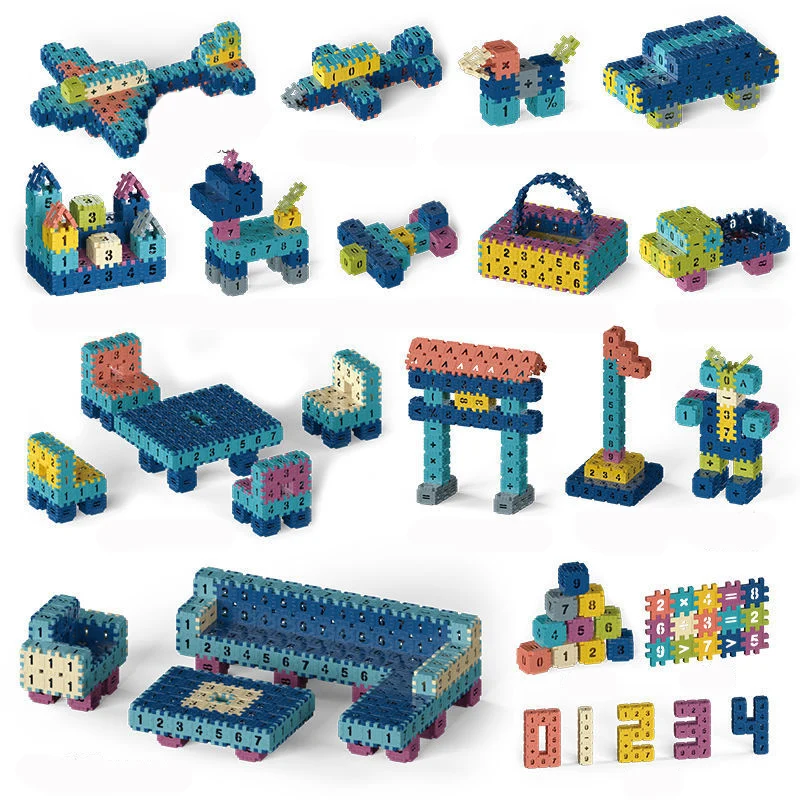 480 шт. Детский конструктор Цифры | Игрушки и хобби