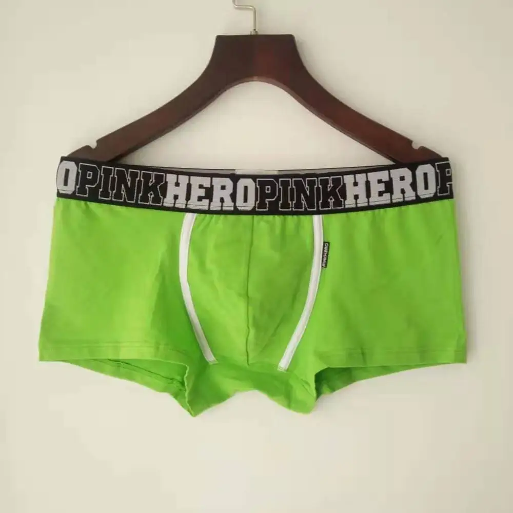 Хит продаж! бренд Pink Heroes высококачественное хлопковое Мужское нижнее белье u