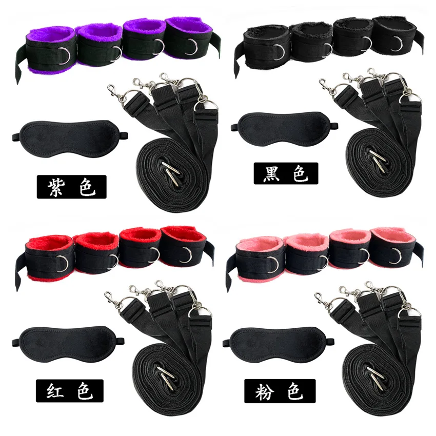 

BDSM Handcuff & Ankle Cuffs Adult Erotic Toys For Woman Couples Games Restraint Bondage Fetish Slave Sex Produc