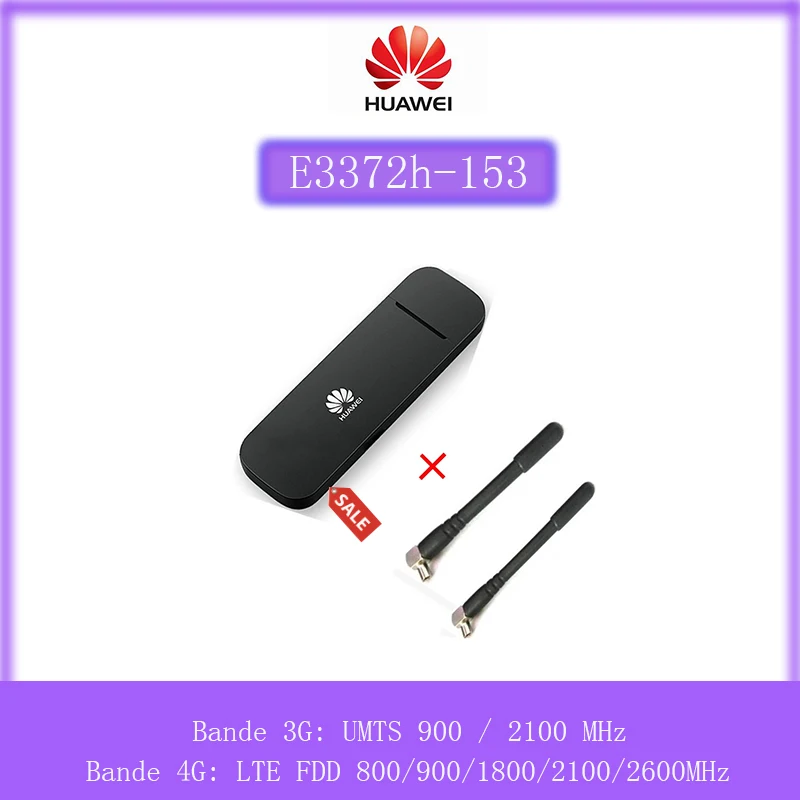 Разблокированный LTE 4G USB модем Huawei E3372 E3372h 153 + 4g CRC9 35dbi антенна|usb antenna|4g usb modem unlocked4g