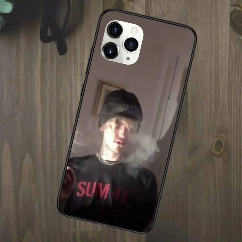 

Hip Hop Rapper Lil Peep Phone Case for iPhone 11 12 mini pro XS MAX 8 7 Plus X XS XR