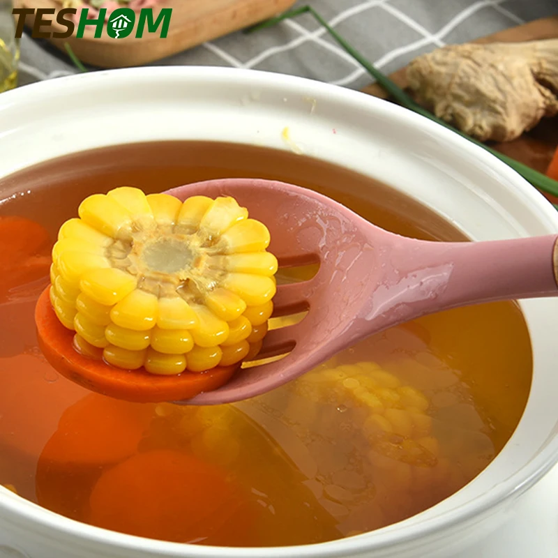 1 шт. Розовые Инструменты для приготовления пищи Премиум силиконовая деревянная