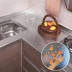 Кухонные маслостойкие водонепроницаемые Стикеры, фотопечь, шкаф, самоклеящиеся настенные Стикеры, обои сделай сам