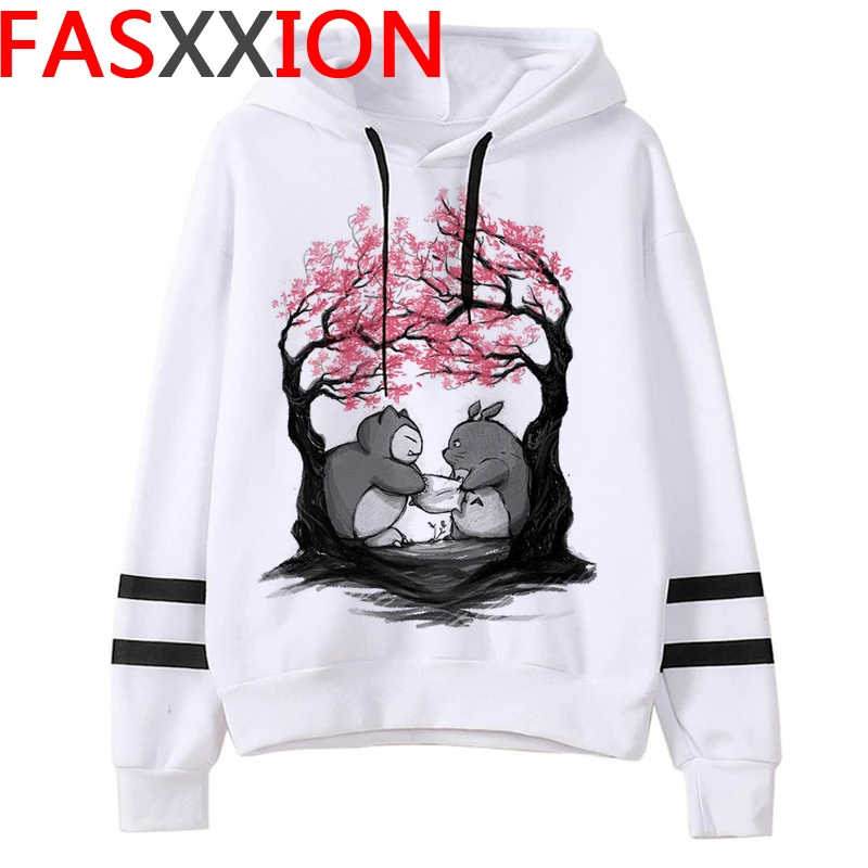 

Totoro Studio Miyazaki Hayao hoodies women Oversized graphic printed 2021 female pullover plus size