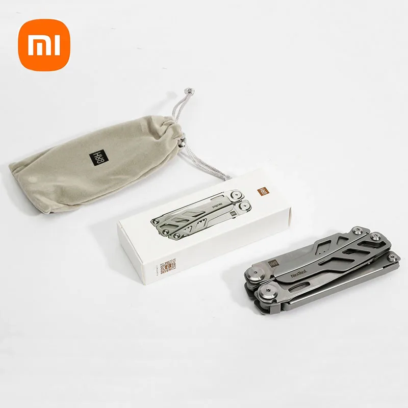 

XIAOMI Huohou 15-in-1 Multitool Pliers-Pocket Knife, Folding Scissors, Wire Cutter, Screwdriver, Bits Group, EDC Tool