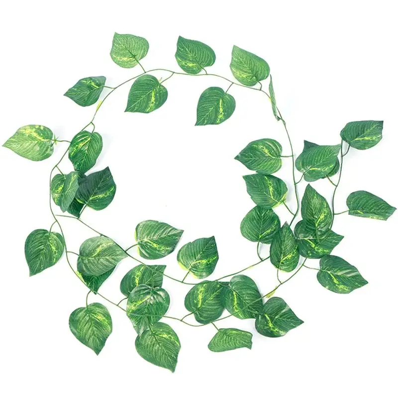 

12 шт./лот искусственная лоза похожая на настоящую 36-лист висит завод Лоза искусственные гирлянды задний фон для свадебной фотосъемки Опора ...