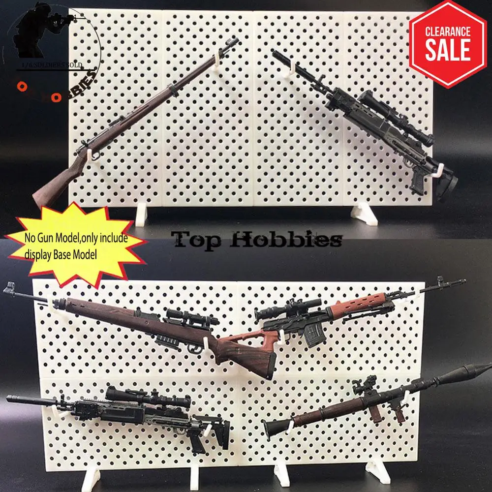 MM0585 2 1/6 Масштаб фигурку приложение ABS модульный пистолет Модель Настенный