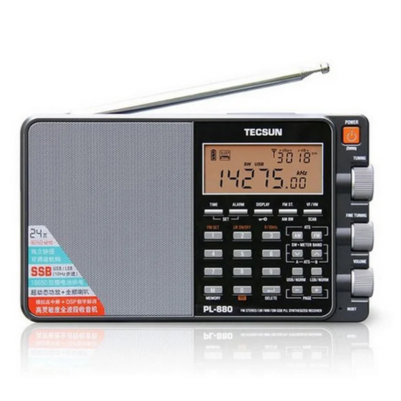 Портативный радио TECSUN PL 880|Аксессуары для MP3 плееров и усилителей| |