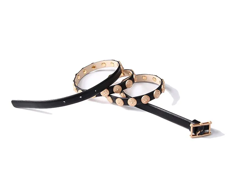 

Женские модные ремни из натуральной кожи с тонкой пряжкой