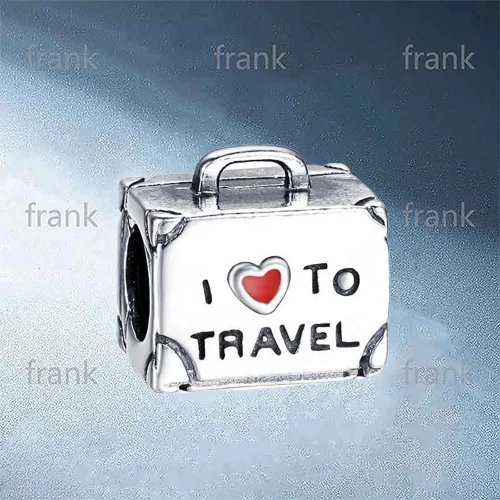 

425391439 Travel Suitcase Charm