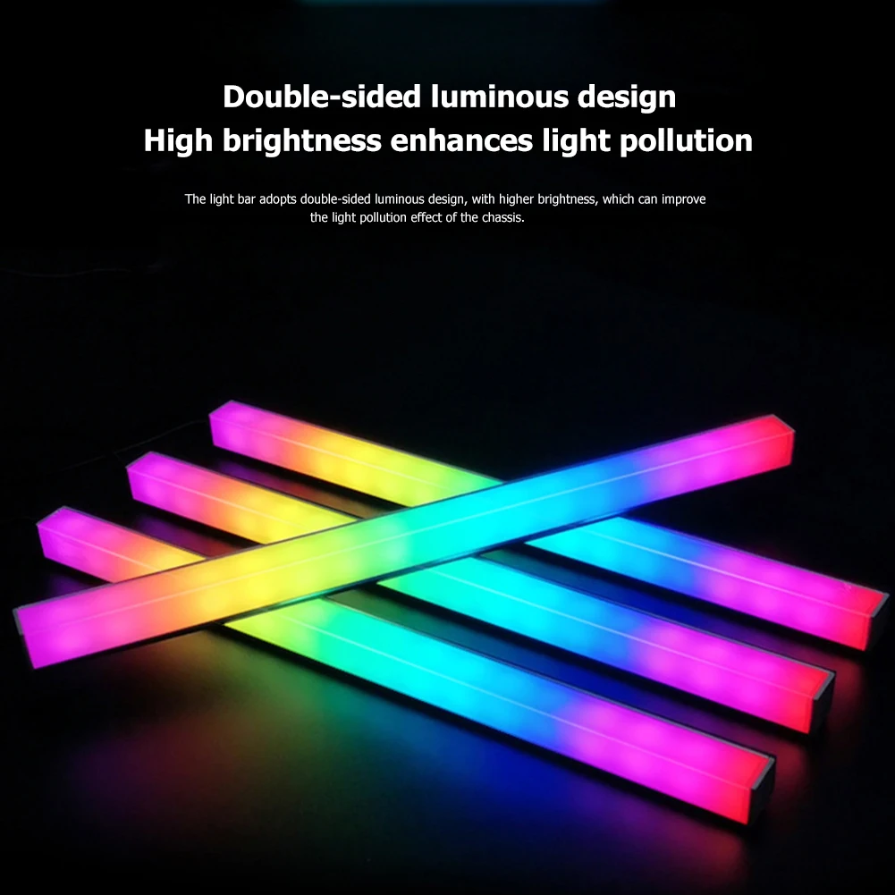 COOLMOON 30 см RGB PC чехол из алюминиевого сплава Светодиодная лента магнитная