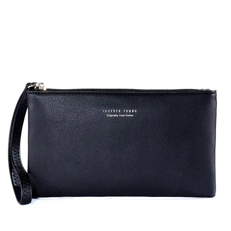 Wristband Wallets Luxury Brand Leather Women Long Zipper Coin Purses Clutch Wallet Female Money Card Holder Ladies Handbag