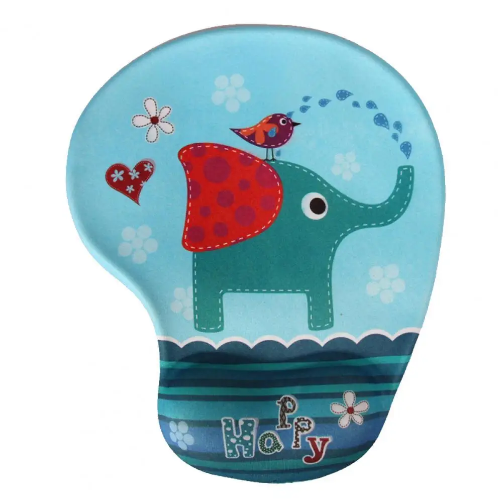 

Wrist Protect Mouse Pad Cute Cartoon Silicone 3D Wrist Rest Mice Mat for Office