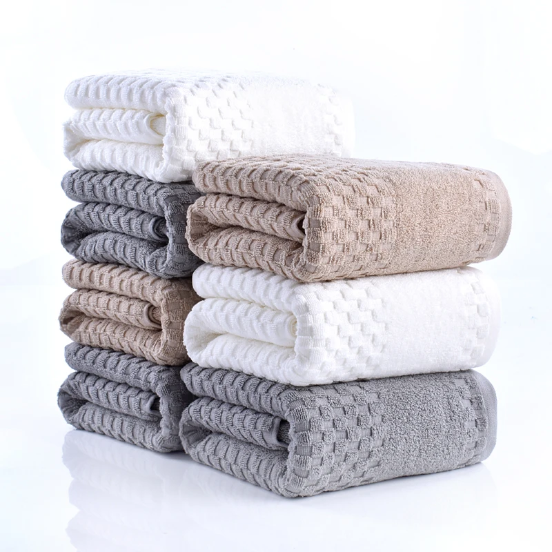 Полотенце для волос из 100% хлопка быстросохнущее мягкое пляжное банные полотенца