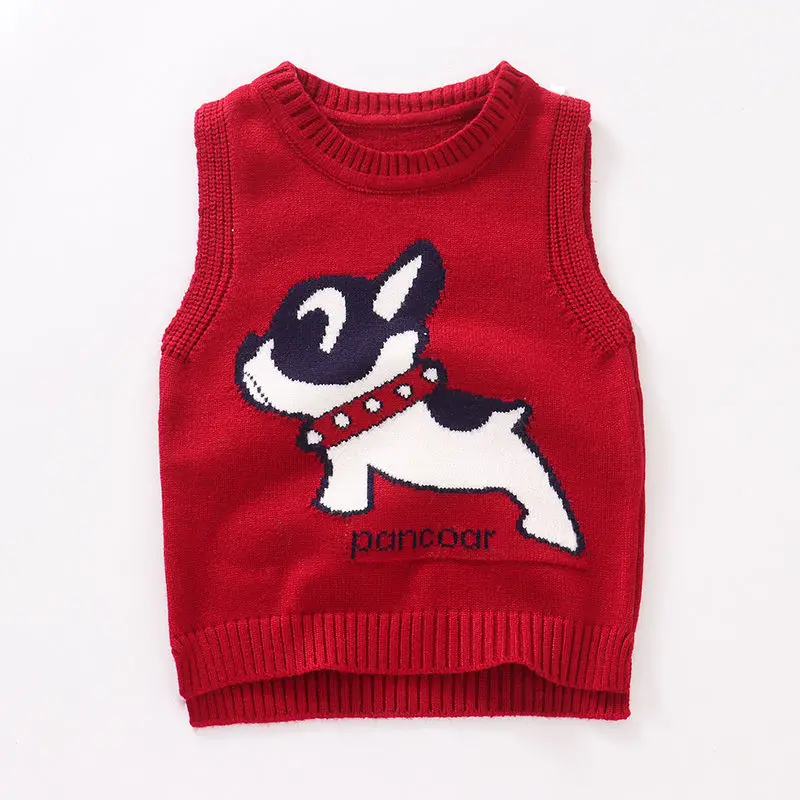 

Children's Baby Pullover Vest Boys and Girls Waistcoat Sweater Kids Vest Baby Sweater Outer Wear Vest 0-5T