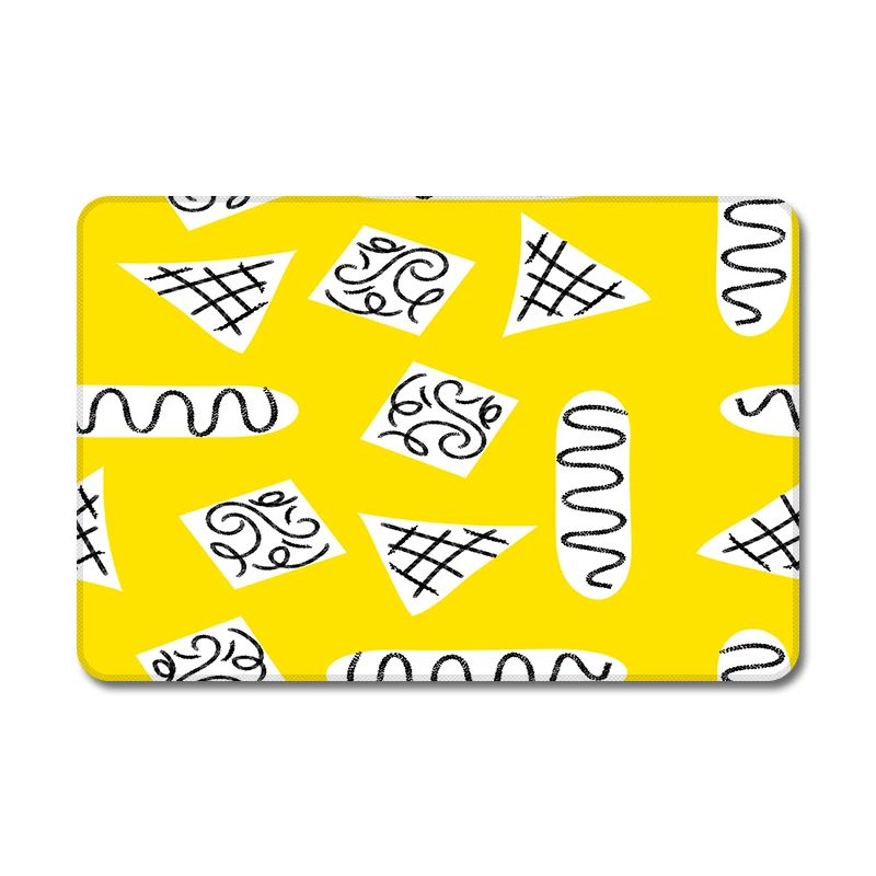 Милый рисунок символов крутой дизайн Натуральная Резина Настольный коврик для