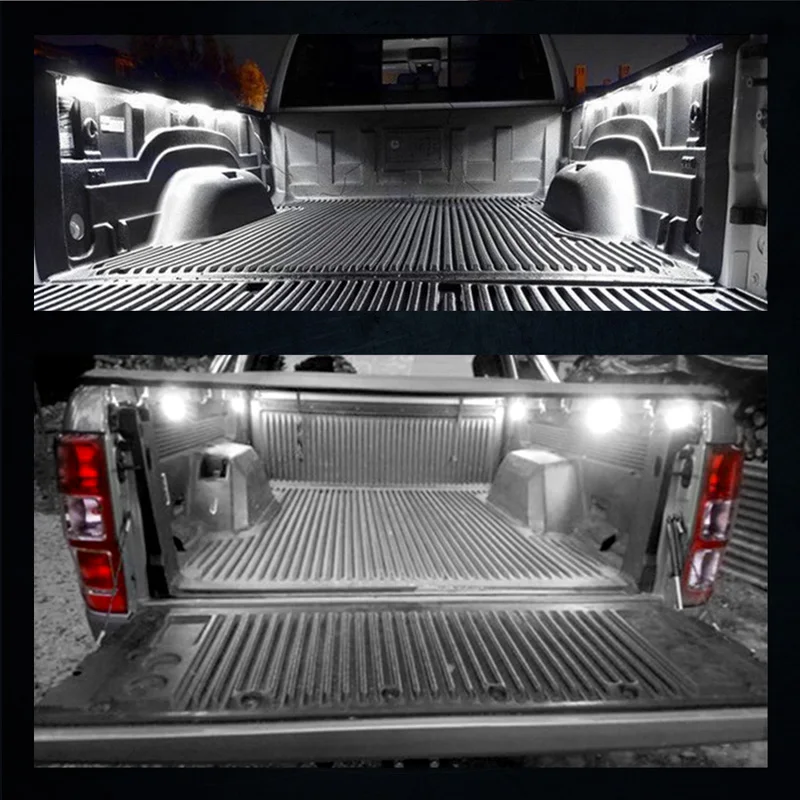 Универсальный 8 шт. 48 светодиодный Светодиодный вспышка светильник Белый Кузов