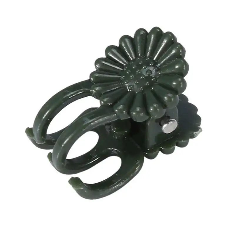 10 шт пластиковая скрепка в виде орхидеи лоза сад с украшением бабочки крепления