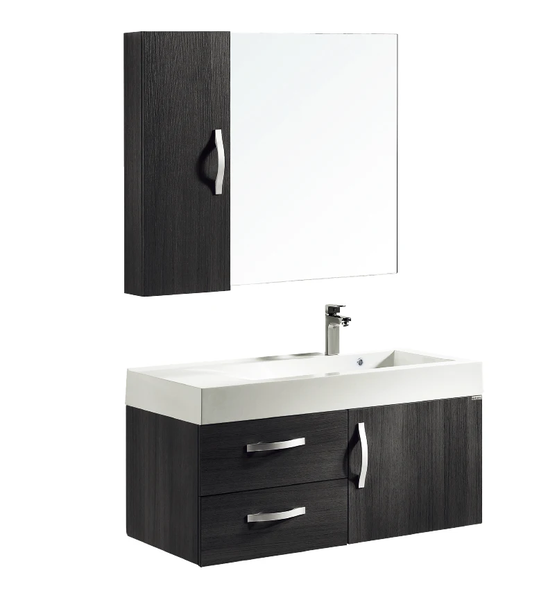 ORans/ OLUSHA Tone шкаф для ванной комнаты из цельного дерева обтекаемая текстура