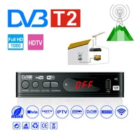 dvb t2 tv box wifi usb 2 0 full hd 1080p dvb t2 tuner tv box satellite tv receiver tuner dvb t2 built in russian manual