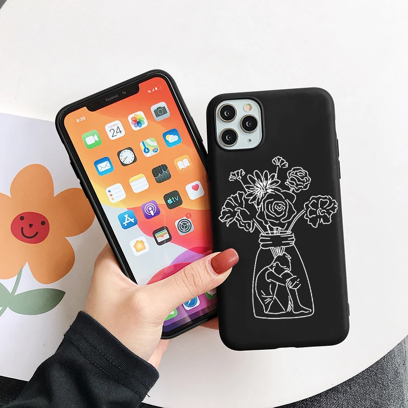 Чехол с рисунком линий для Huawei Honor 8X 9X 10 Lite 20 10i 20i P30 P20 Pro Mate P40 E Y6 Y7 2019 P Smart 2021|Бамперы|