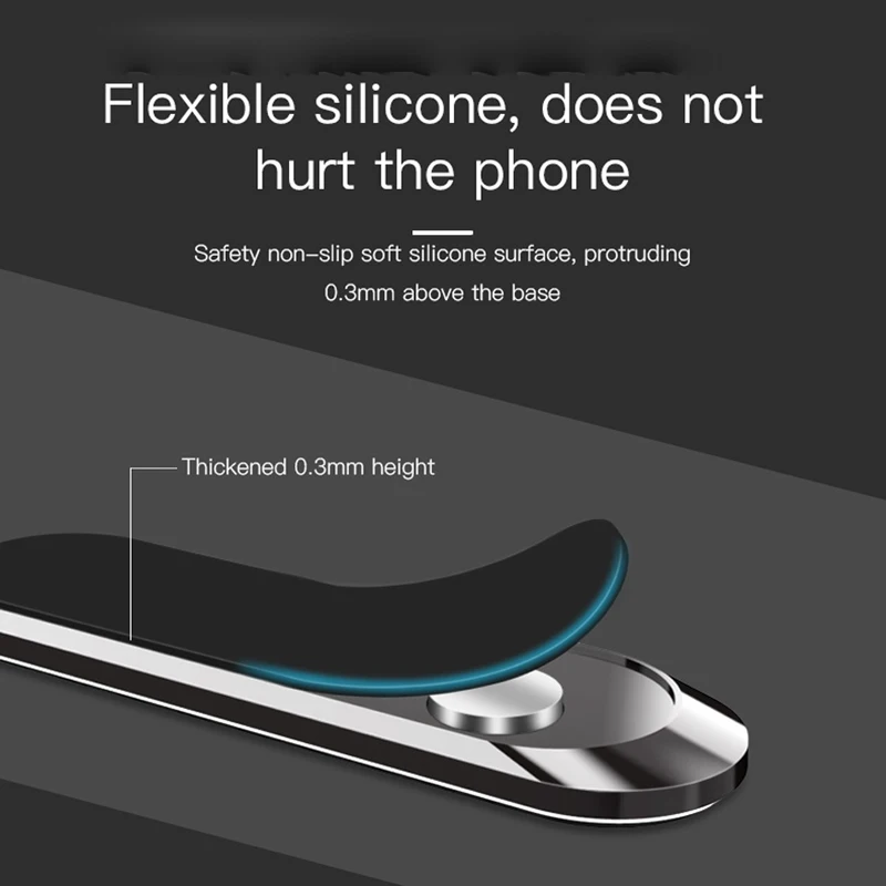 magnetic car phone holder for iphone 12 11 pro max x r samsung s20 metal magnet navigation car bracket 360 degree rotation stand free global shipping