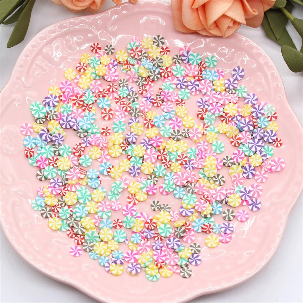 

ZFPARTY Peppermint Candy Sequins for DIY Card Making Craft Color Collection