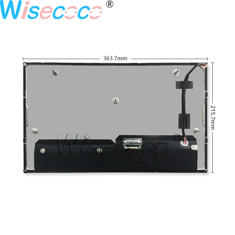 Pantalla LCD FHD de alto brillo de 15,6 pulgadas, m&oacute;dulo de pantalla de vibraci&oacute;n 3G de temperatura amplia, dise&ntilde;o para la industria-2