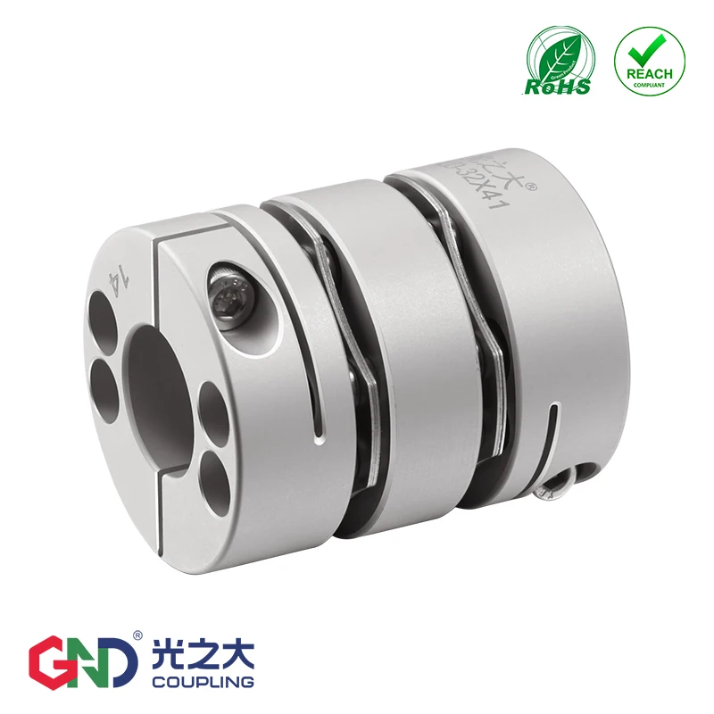 

GLB aluminum alloy 8 screws double diaphragm series shaft couplings