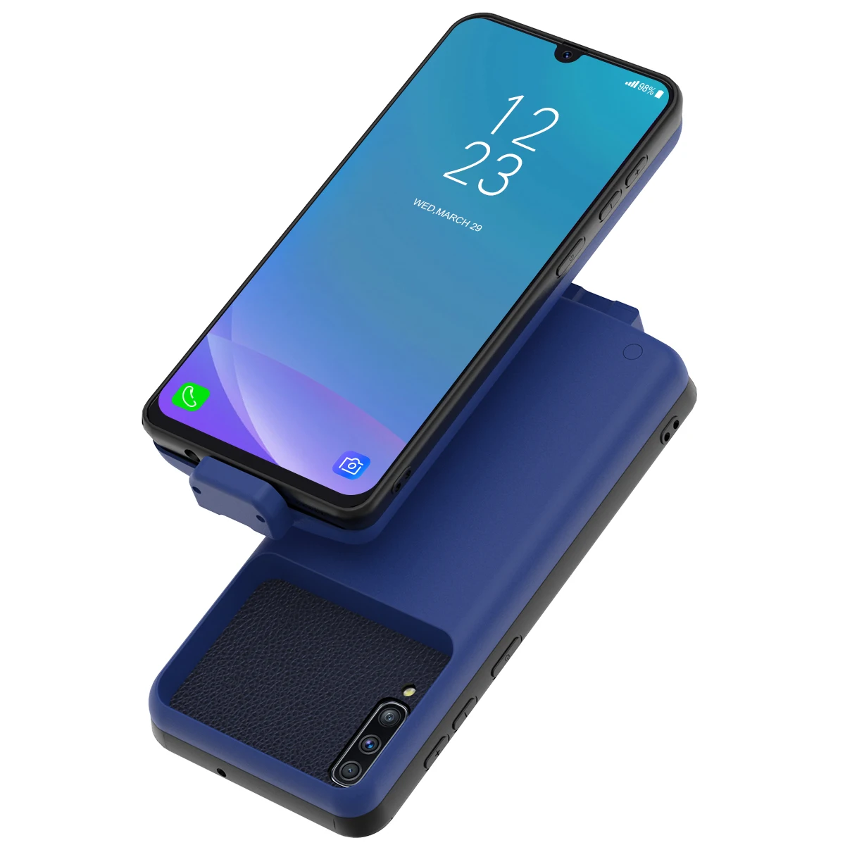 Для samsung Galaxy A30s A50s зарядное устройство чехол 7000 мАч Внешняя резервная Зарядка power Bank Защитная крышка A50s A30s батарея