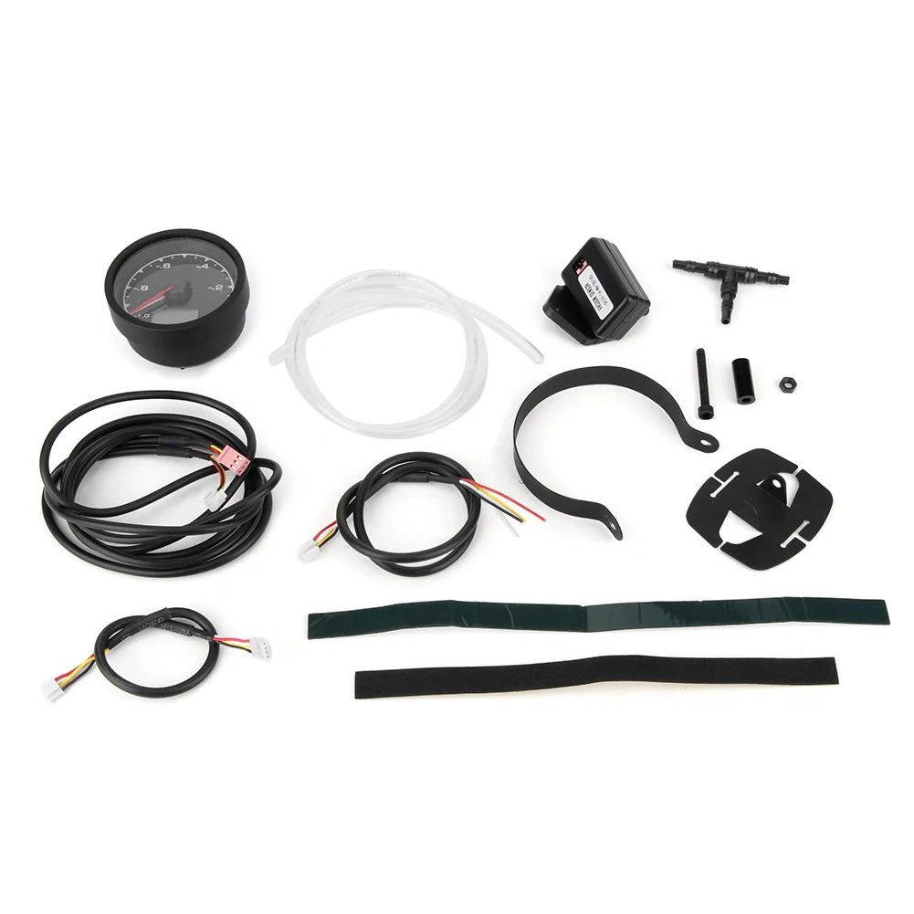 7 видов цветной дисплей Вакуумный датчик напряжения для бензиновых гонок и 12 В 4/6/8