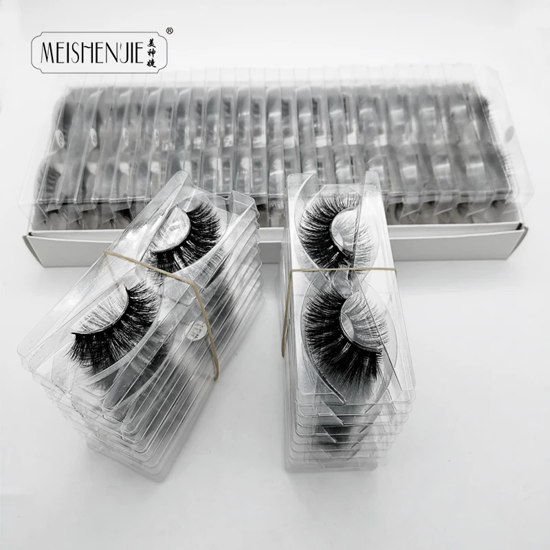 

Накладные ресницы 3d из норки, 30 пар, оптом