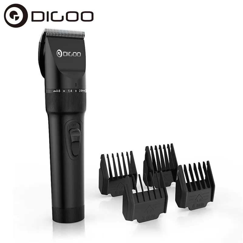 Digoo BB T2 USB Керамика лезвие триммер для стрижки волос Перезаряжаемые 4X