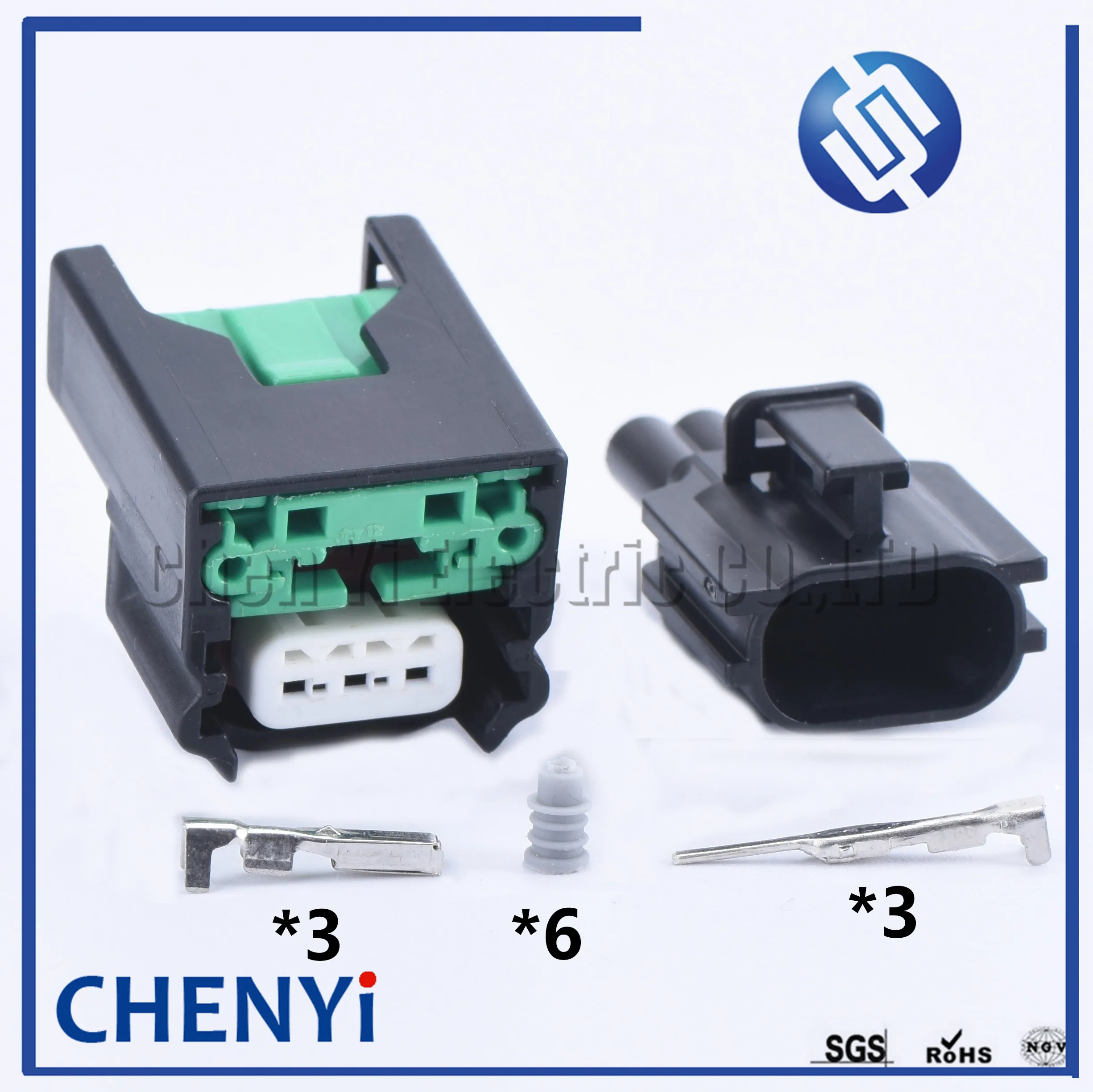 

1 set 3 Pin male female 7283-7392-30 Automotive Camshaft Position Sensor Plug Waterproof Auto Connector Socket For Nissan Teana