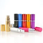 5-100 шт.лот 5 мл портативный алюминиевый многоразовый флакон для духов с распылителем пустые косметические контейнеры с распылителем для Travele