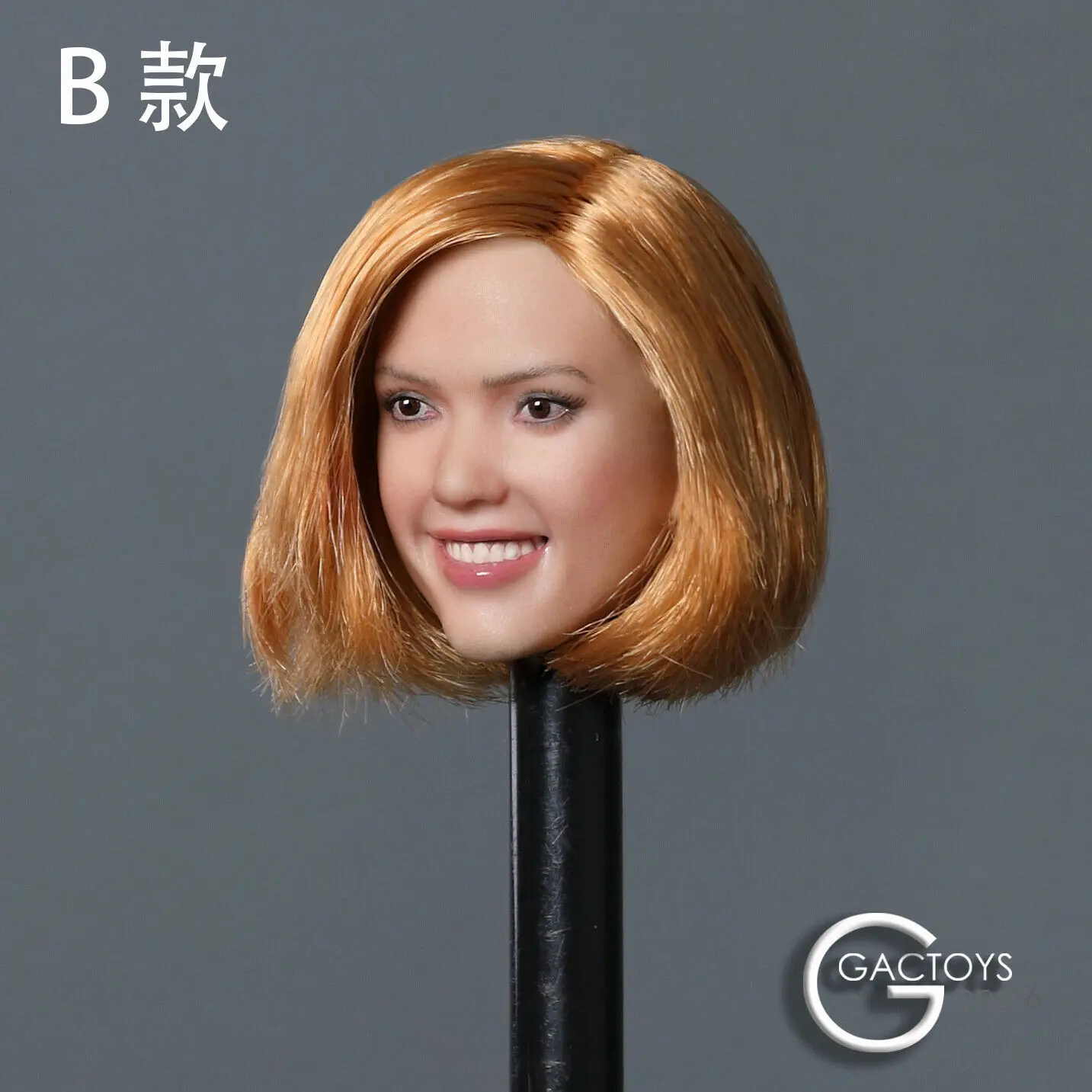 1/6 Female Long Blond Curls Head Sculpt Model SDH005B Fit 12" Figure In stock Items images - 6