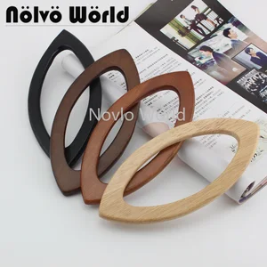 Деревянная ручка для вязания крючком, 2-10-20 шт., 4 цвета, 20x9,5 см